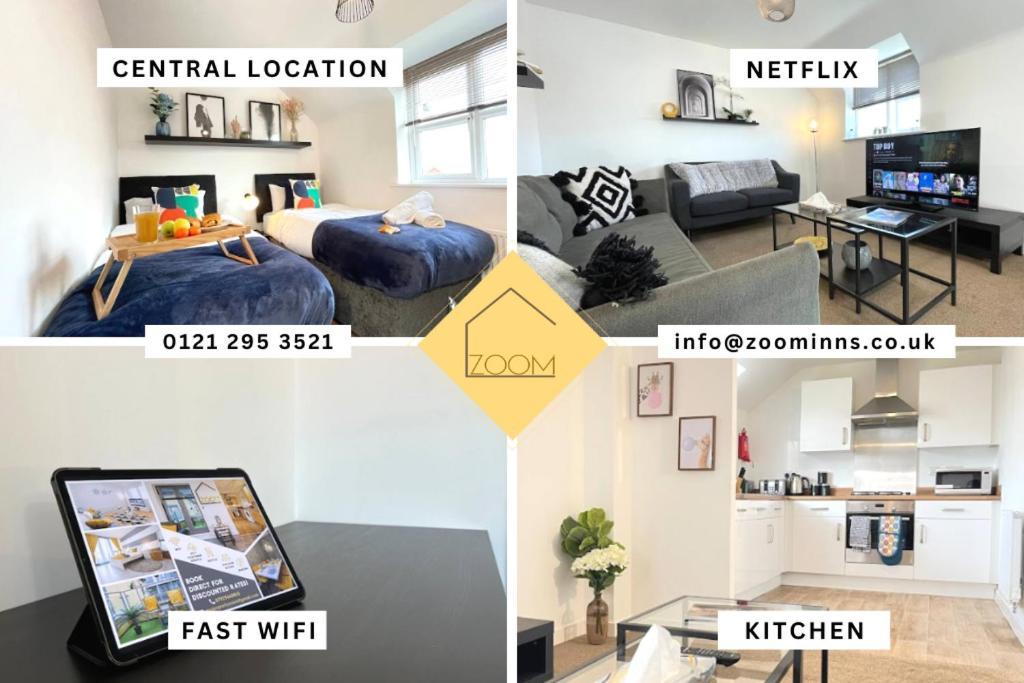 Cosy 2Br Retreat, Near Uni & Qe Hospital, Parking Lägenhet Birmingham Exteriör bild